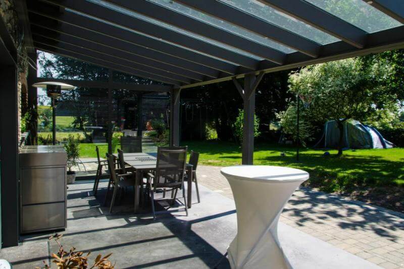 pergola adossable aluminium